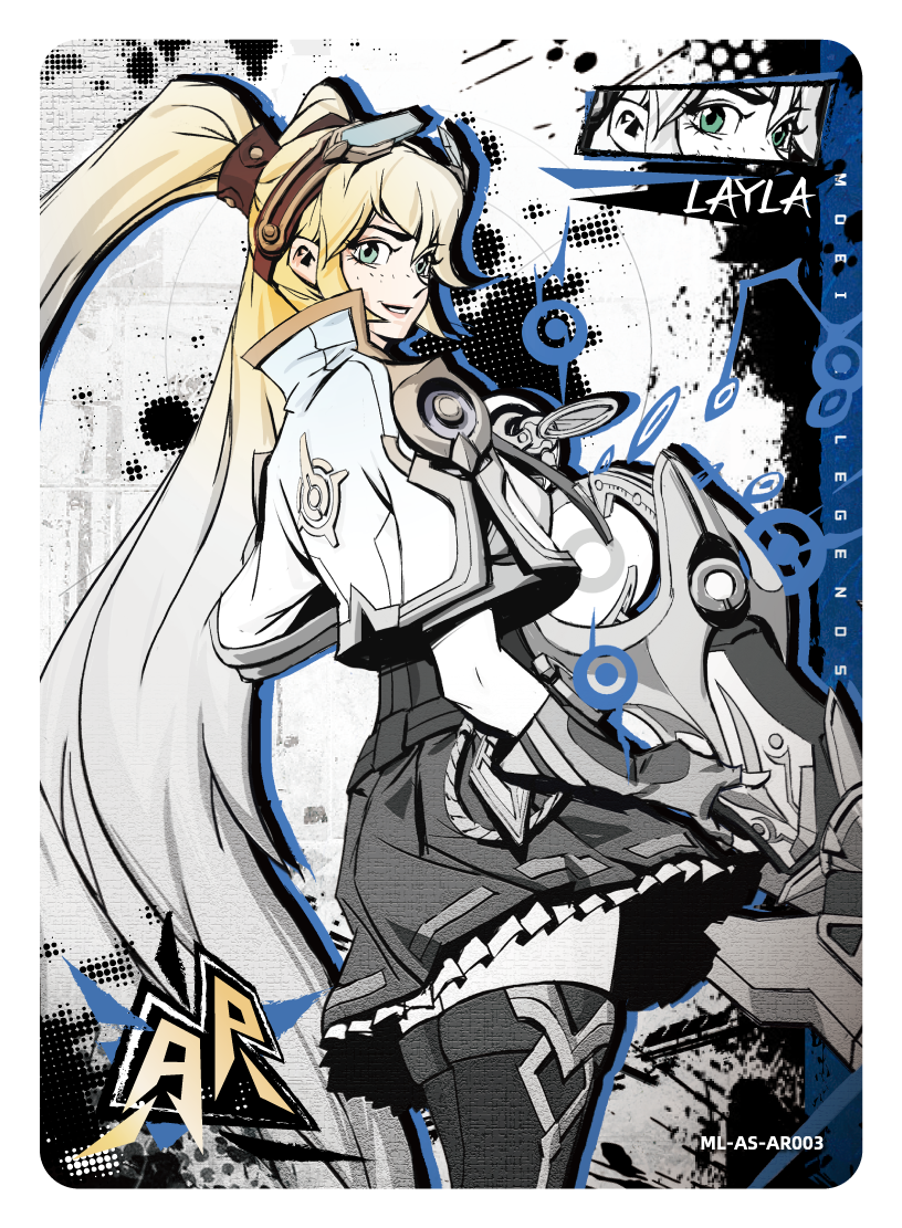 LAYLA Energy Gunner Artist Series Rare (ML-AS-AR003)