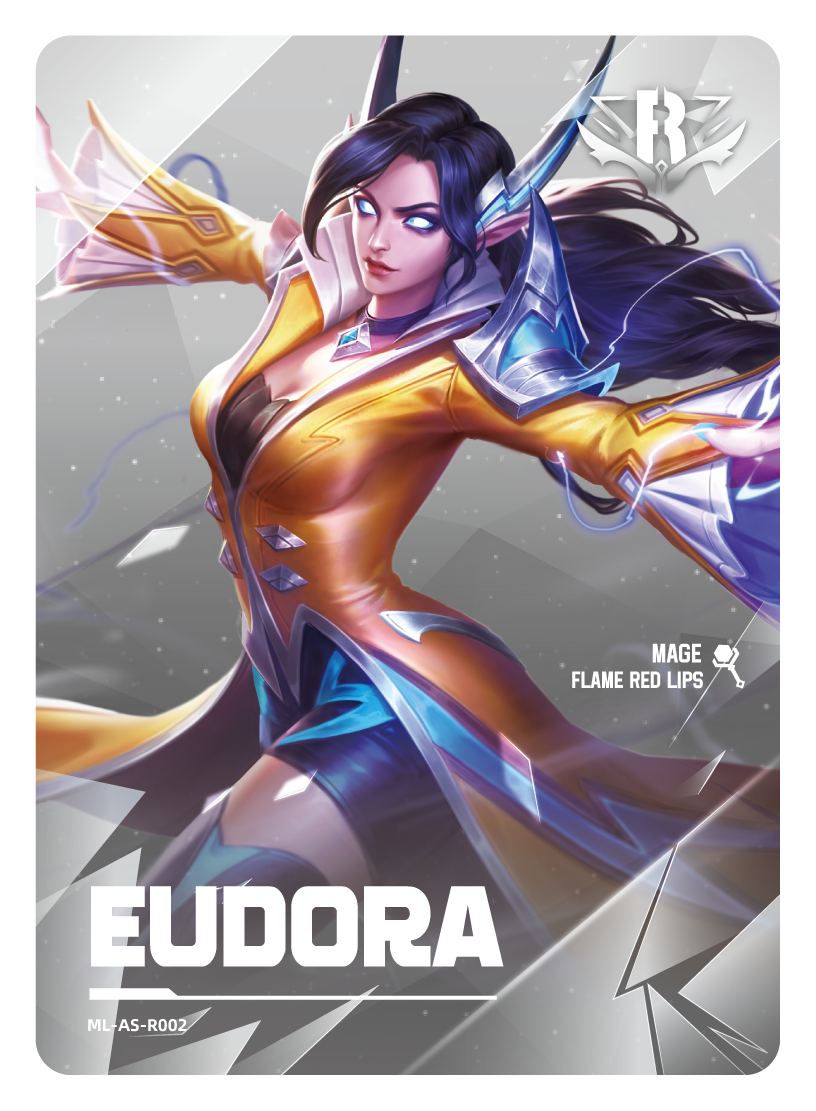 EUDORA Flame Red Lips (ML-AS-R002)