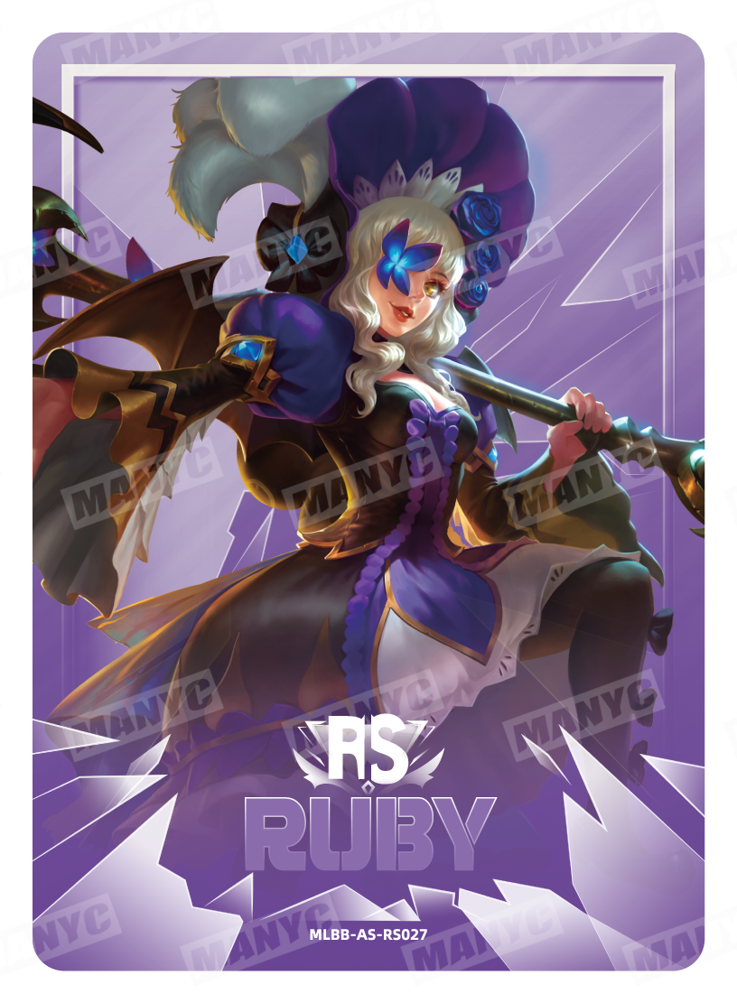 Ruby Hidden Orchird Butterfly (MLBB-AS-RS027)