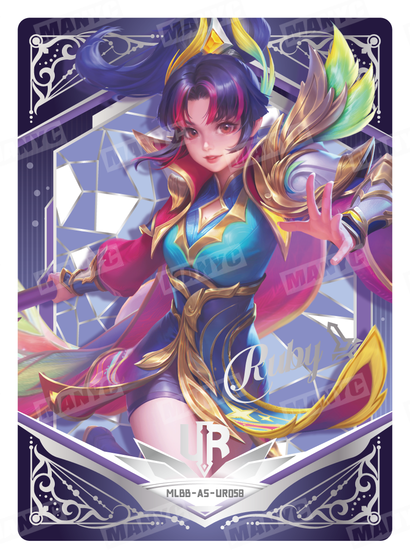 Ruby Prismatic Plume (MLBB-AS-UR058)